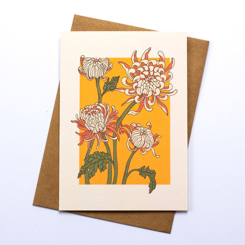 Chrysanthemum Card