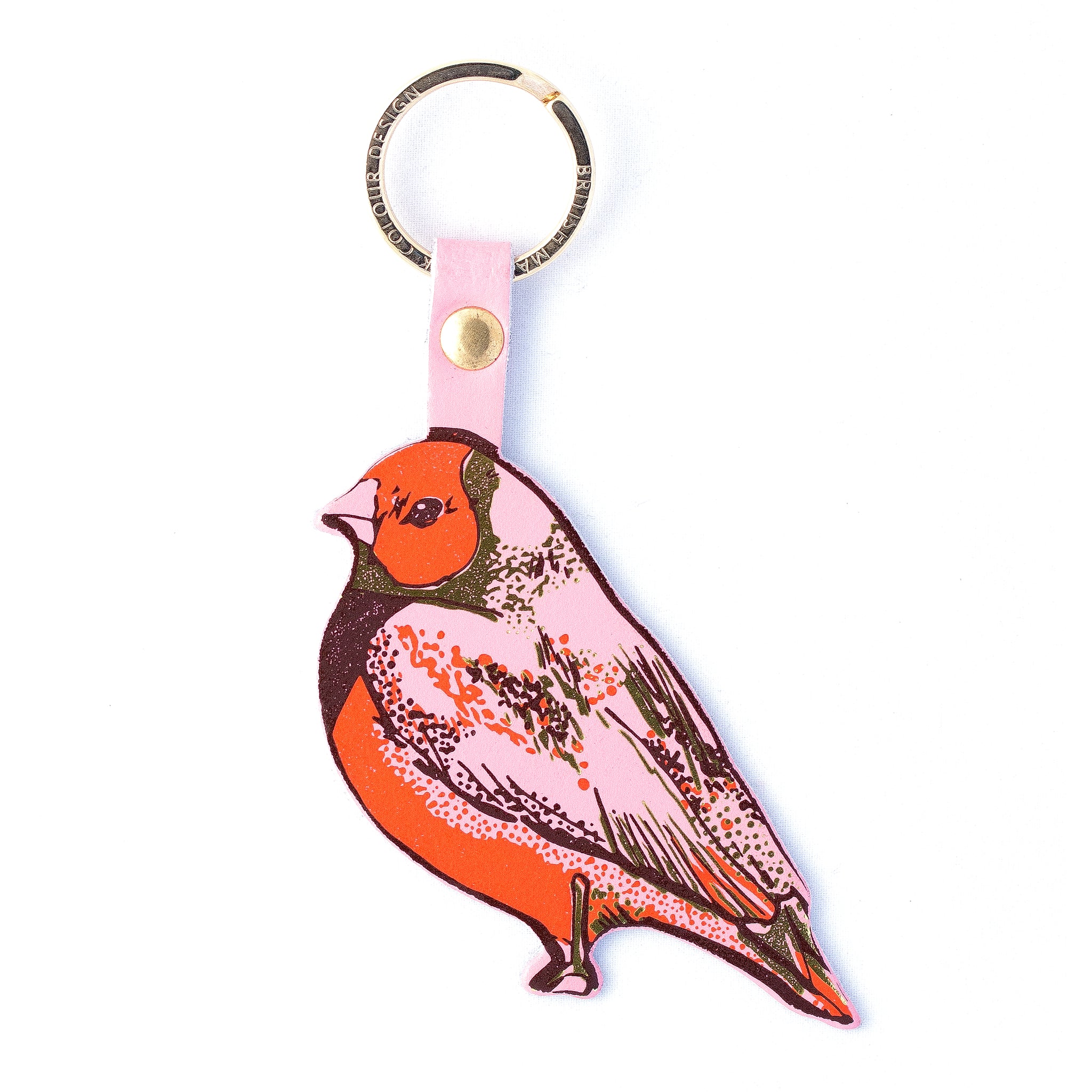 Finch Key Fob - Pink