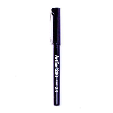 Artline 200 Fineliner Pen - Black