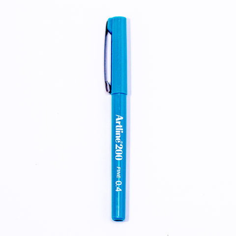 Artline 200 Fineliner Pen - Turquoise
