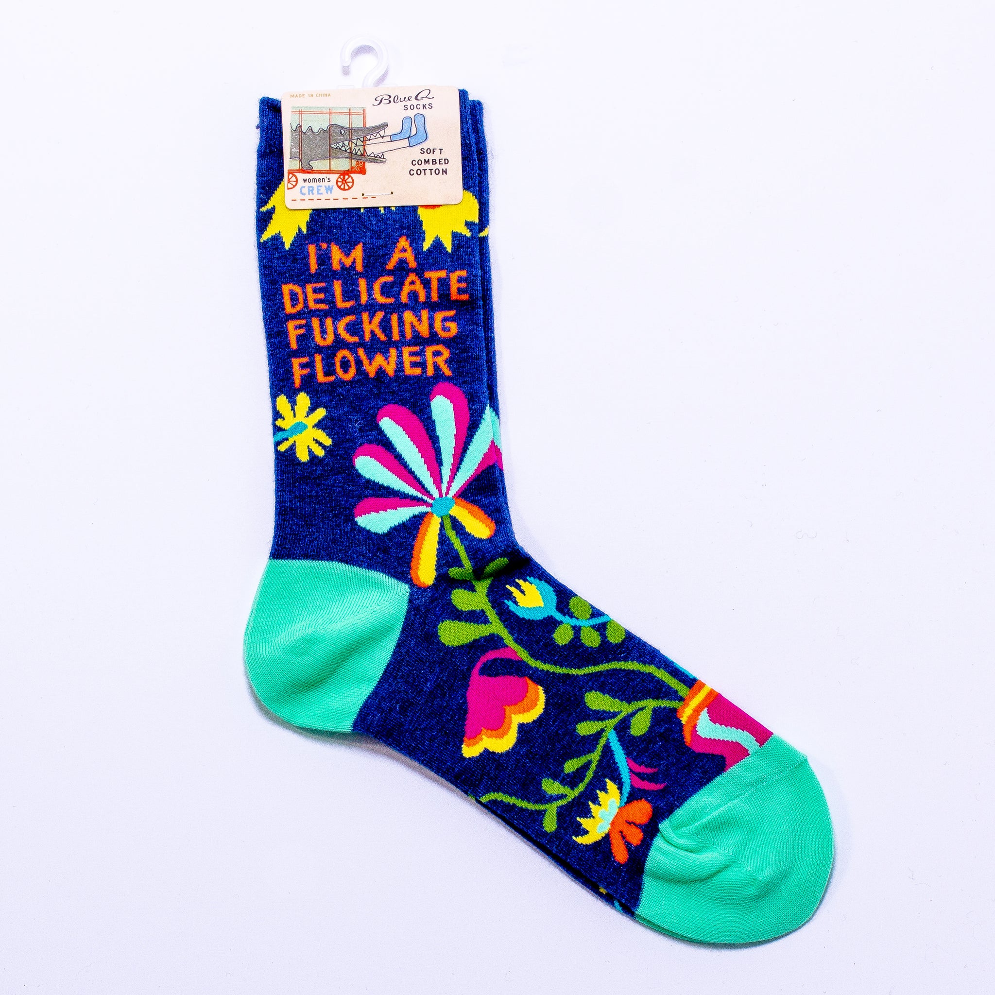 'I'm A Delicate F*cking Flower' Socks
