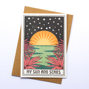 My Sun And Stars Card