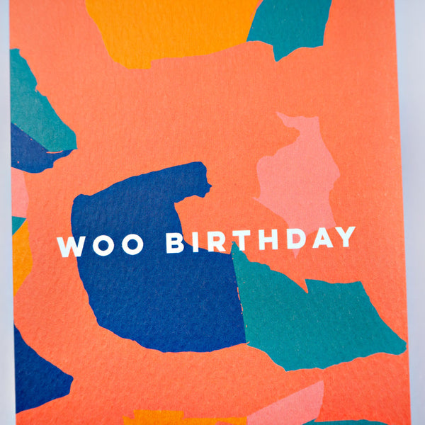 Woo Birthday Card
