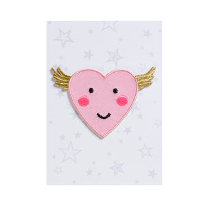 Iron On Patch - Winged Heart
