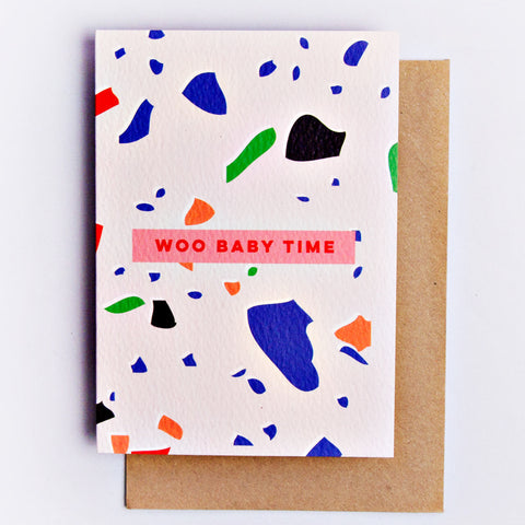 Woo Baby Time Card