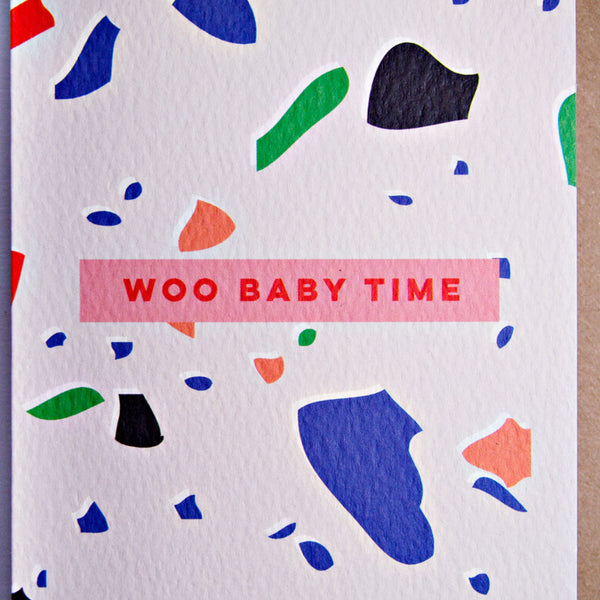 Woo Baby Time Card