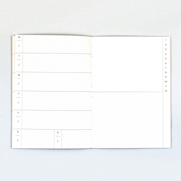 Weekly Planner - Memphis Brush No.2 - The Completist