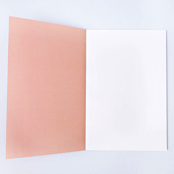 Lay Flat A5 Notebook - Burnt Peach Shadow Brush - The Completist