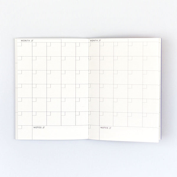 Pocket Weekly Planner - Spot Palette No.1 - The Completist