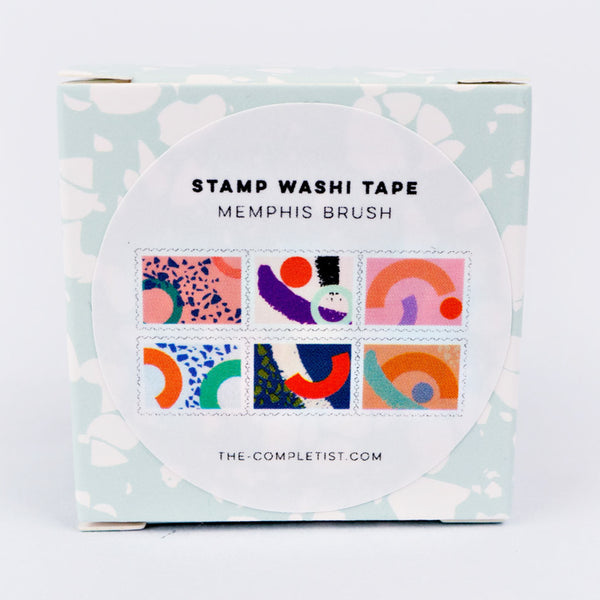 Memphis Brush Stamp Washi Tape